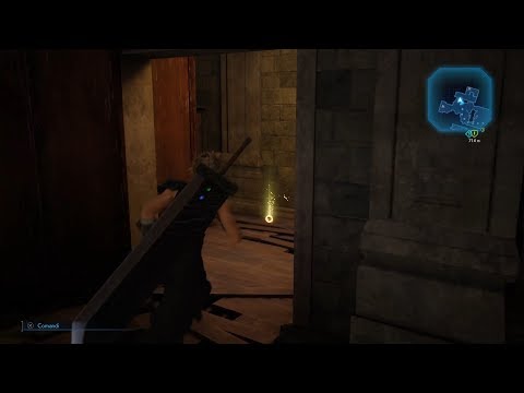 FFVII Remake - How to take the yellow materia in Church