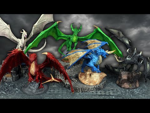 Exactly how enormous are ancient chromatic dragons in D&D?