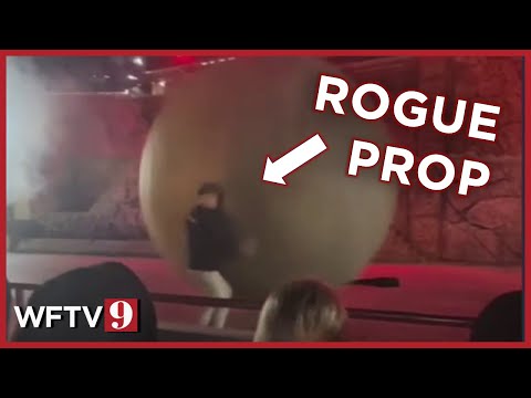 Disney World cast member blocks runaway 'Indiana Jones' boulder from hitting audience