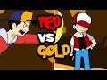 Pokemon Red Vs Gold FULL FIGHT