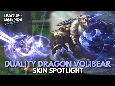 Duality Dragon Volibear Skin Spotlight | Wild Rift
