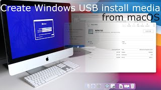 Create bootable Windows 10 installation USB from macOS