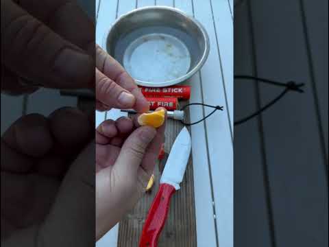 The Fast Fire Stick - With Me Always #edcknife #survival #procamptek #fire