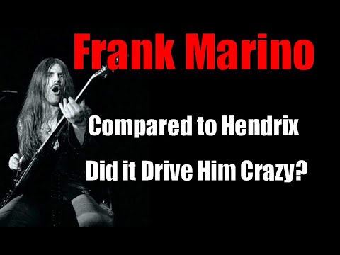 Frank Marino *Guitarist* Mahogany Rush--Hendrix Comparison and Wild Stories