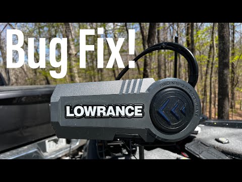 LOWRANCE Ghost Trolling Motor ANCHOR MODE Bug Fix!!