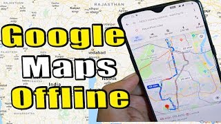 How to use Google Maps offline on Android Phone