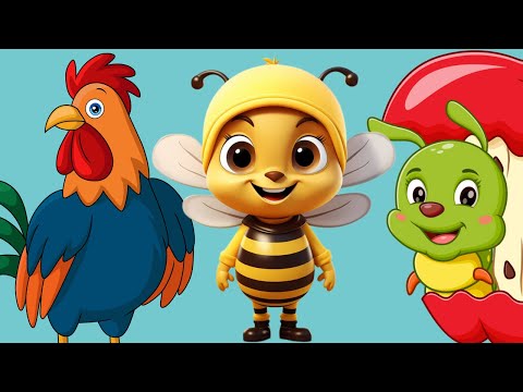 Çilli Horoz  |   Arı Vız Vız |   Elma Kurdu  |  1 Saatlik Uzun Çocuk Videoları