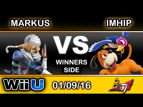 2GGT: ESAM Saga - Markus (Sheik) Vs. ImHip (Duck Hunt) Winners Side - Smash Wii U