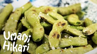 Grilled Edamame (soybeans) Discover my secret to to get the most flavour from this superfood snack!