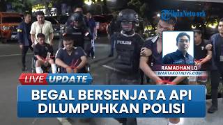 Viral Aksi Begal dengan Senjata Api di Jaktim, Dua Pelaku Langsung Dilumpuhkan Polisi di Pasar Rebo