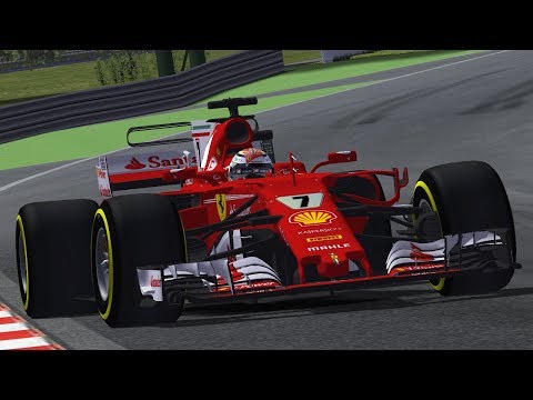 rFactor F1 2017 Räikkönen onboard Ferrari SF70H Barcelona