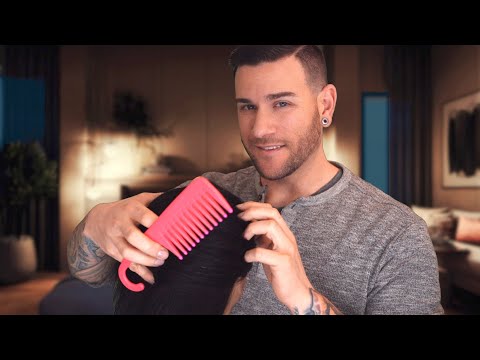 ASMR | Relaxing Hair Massage Sleep Instructions