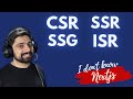 What Is CSR SSR SSG And ISR