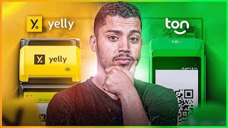 YELLY ou TON - Qual a MELHOR máquina de cartão CUSTO-BENEFÍCIO em 2024? [COMPARATIVO]