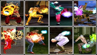 Tekken 3 - All Player Maximum Power + Super Move + All Win Poses Gameplay (1080p 60FPS) 2022