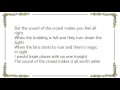John Kay - Sound of the Crowd Lyrics