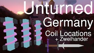 Unturned Germany - All 3 Teleporter Coil Locations (Easter egg / boss fight inside castle)