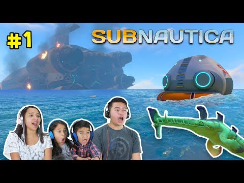 Crashed In An Alien World! | Subnautica Gameplay #1 | Minecraft Ethan