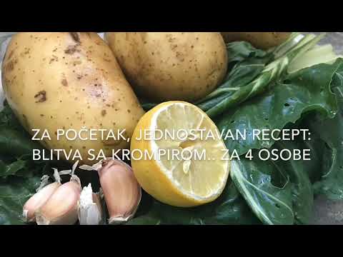 Blitva sa krompirom, recept - Kako da spremim blitvu na dalmatinski način?