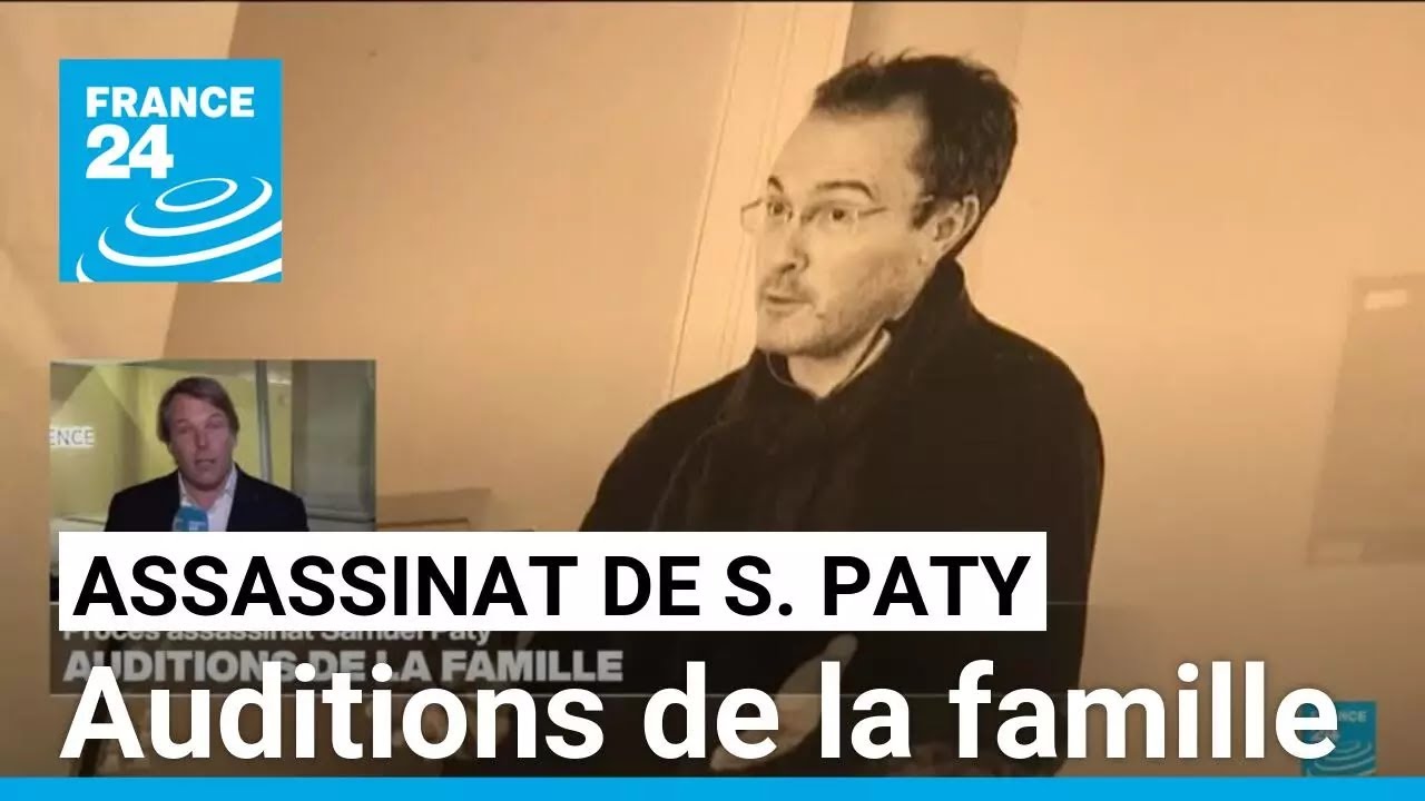 Procès de l'assassinat de Samuel Paty : auditions de la famille • FRANCE 24