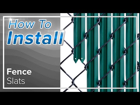 image-How much do chain link fence slats cost? 