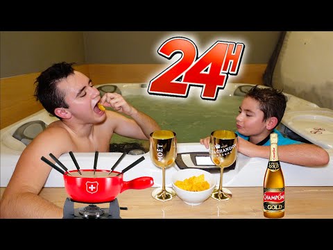 24H DANS UN CHALET DE LUXE !