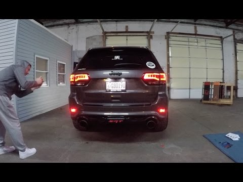 Installing Eagle Eye Taillights and rear fog kit from Taillight Solutions on a 2015 Jeep SRT