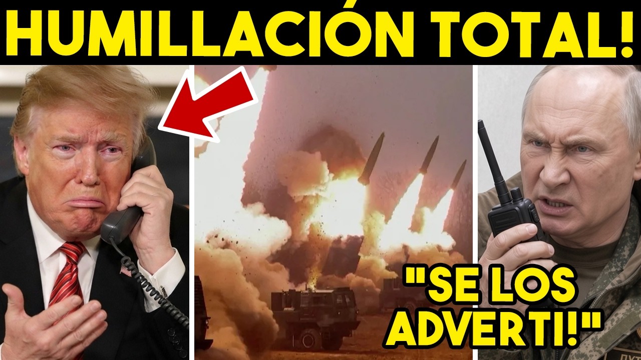 Estallo el infierno! TRUMP PIDE PIEDAD, Rusia revela llamada. Cae ultimatum a EEUU.