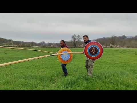 Reconstructing the Macedonian Sarissa: Experimental Archaeology  / 10 Cubit & 12 Cubit Sarissa