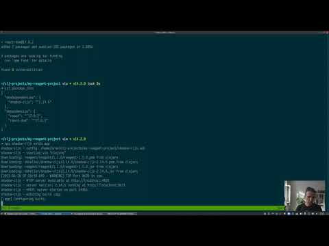 Setting up Shadow-cljs + Reagent + CIDER/Emacs, from scratch