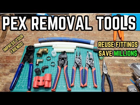 Easiest Way To Remove (and Reuse) PEX Fittings
