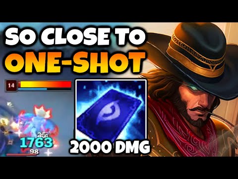 Reviving Blue Card Twisted Fate in High Elo and almost succeeding in a true one-shot only W