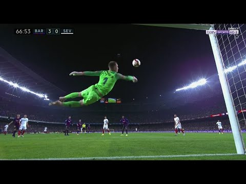 Narrações de Arrepiar de Defesas LENDÁRIAS do Ter Stegen ᴴᴰ