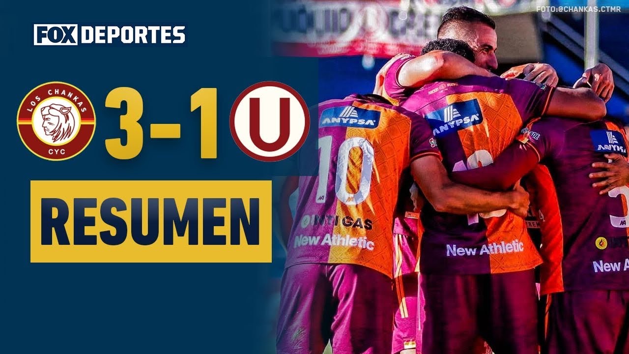 😎🔥¡CHANKAS IMPARABLES! | Chankas 3-1 Universitario de Deportes | Liga 1 de Perú | J19 | HIGHLIGHTS
