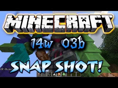Minecraft Snapshot 14w03 Review: EPIC DERP TIME!