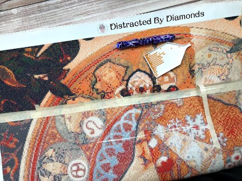 Diamond Painting Quick Tip - Placing Round Drills Straight