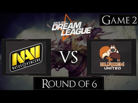 Dota 2 Na'Vi vs Burden United | DreamLeague Season 3