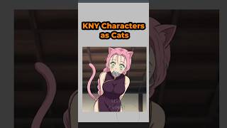 KNY characters as cute kittens 🐈 #kny #demonslayer #art #animeshorts