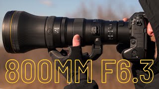 Video thumbnail for NIKKOR Z 800mm F6.3 VR S Phase Fresnel Lens | Hands On with Seth Miranda by Adorama
