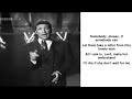 Tom Jones: Letter To Lucille(Lyrics)