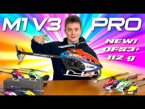 NEW OMPHOBBY M1 V3 PRO! 112g Light, Incredible Power, OFS3+, New Design, 100-Size Revolution!