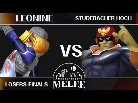 MNM 391 - Losers finals - LeoNine (Sheik) VS Studebacher Hoch (Captain Falcon) - SSBM
