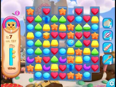 Cookie Jam Blast Level 137 - NO BOOSTERS 🍪 | SKILLGAMING OFFICIAL