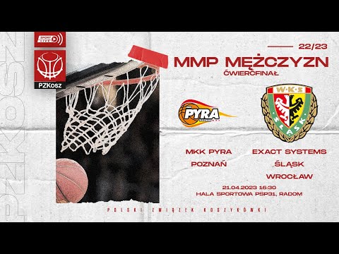 MKK Pyra Poznań - Exact Systems Śląsk Wrocław (1/4 MMP U13 Mężczyzn)