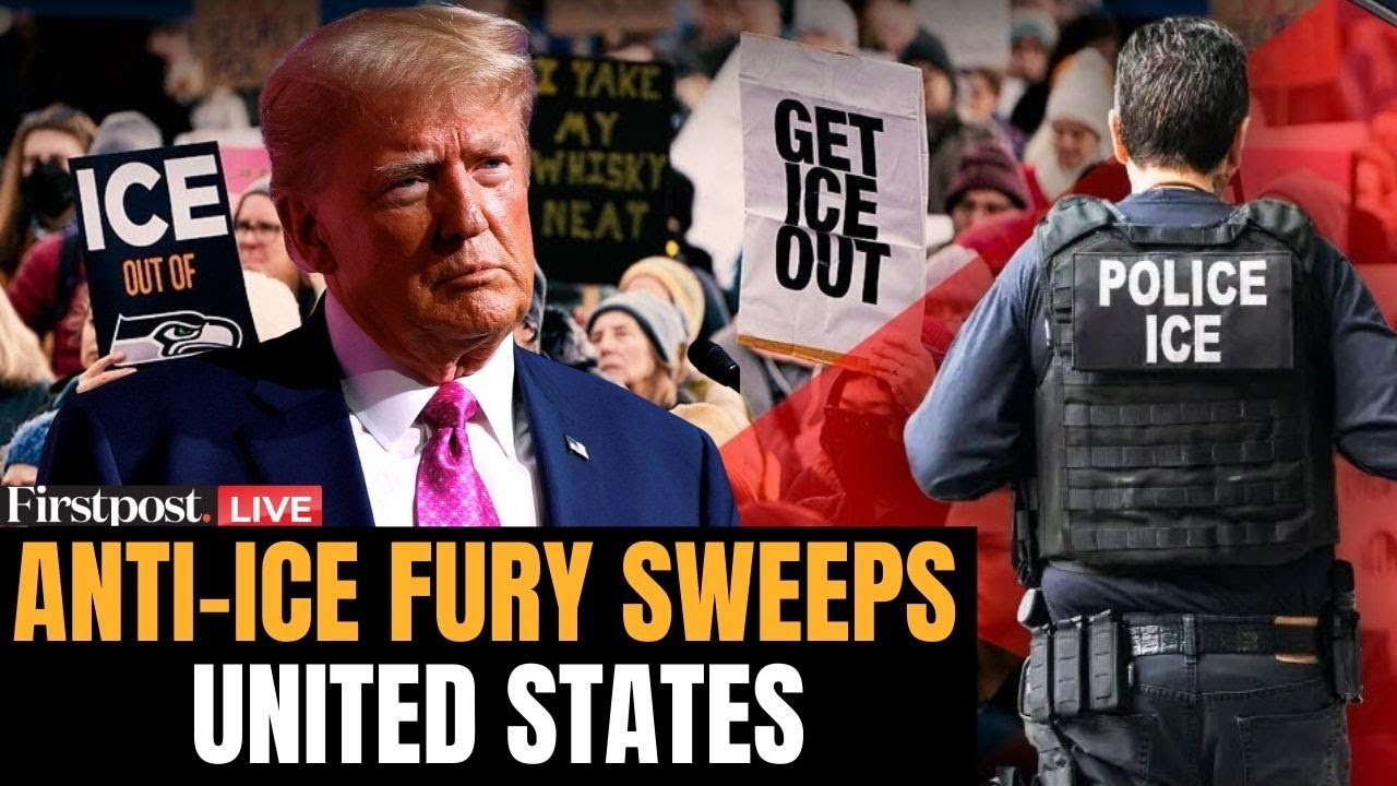 Anti-ICE Protests LIVE: Protesters Clash with ICE Agents Following Killing of Woman| Minneapolis