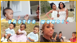 MOM VLOG: EASTER WEEKEND, GAME NIGHT WITH THE KIDS & MORE | Ellarie