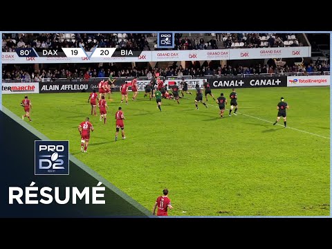 PRO D2 Saison 2024-2025 J13 - Résumé US Dax - Biarritz Olympique PB