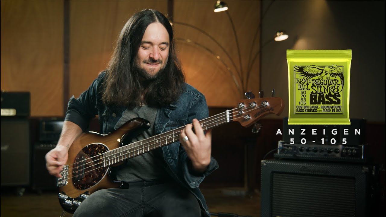 Ernie Ball Basssaiten 2833 Slinky Bass – Hybrid, 45-105 Ernie Ball Basssaiten 2833 Slinky Bass – Hybrid, 45-105