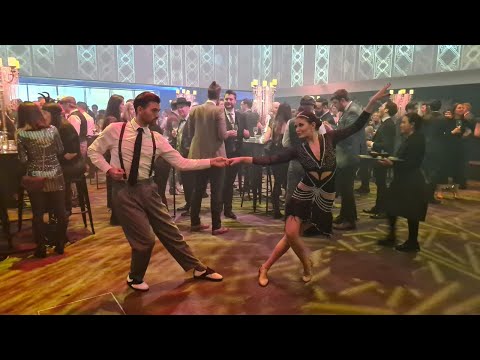 The Great Gatsy Show - Charleston 20s Dance Couple