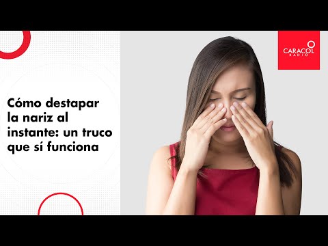 ¿Cómo hacer para que se destape la nariz?: trucos de Santiago Rojas